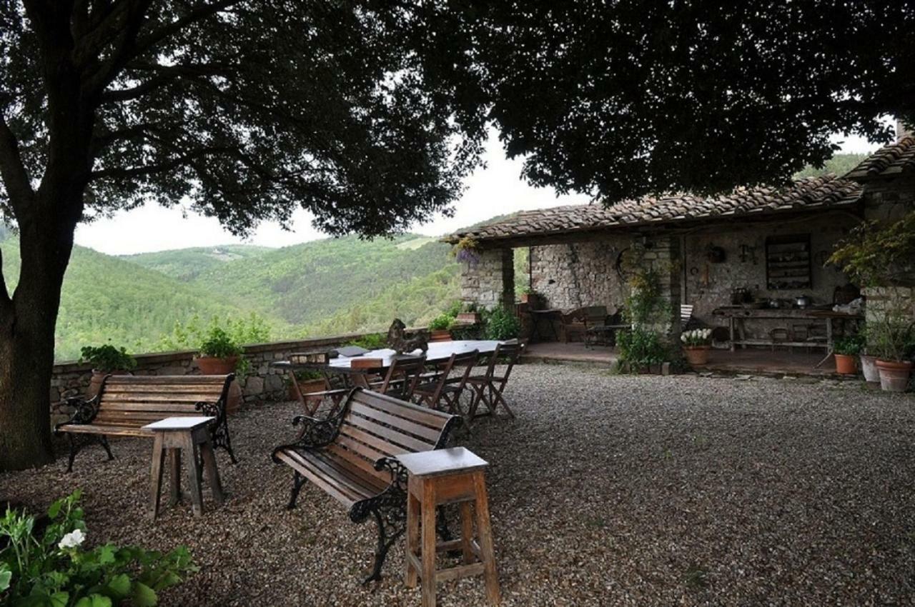 Castello Di Colognole - Appartamento Quaratesi Greve in Chianti Eksteriør billede